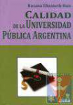 Calidad de la Universidad Pública Argentina
