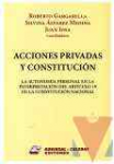 Acciones privadas y Constitución