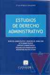 Estudios de derecho administrativo