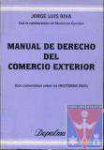 Manual de derecho del comercio exterior