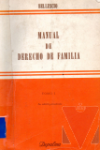 Manual de derecho de familia