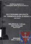 Diccionario bilinge de terminologa jurdica