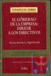 El gobierno de la empresa: dirigir a los directivos