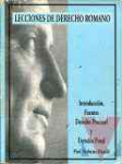 Lecciones de derecho romano