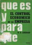 El control econmico de la empresa