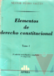 Elementos de derecho constitucional