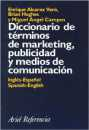 Diccionario de trminos de marketing, publicidad y medios de comunicacin