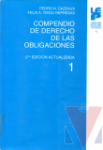 Compendio de derecho de las Obligaciones