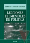 Lecciones elementales de poltica