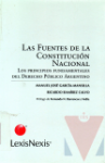 Las fuentes de la Constitucin Nacional