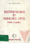 Instituciones de derecho civil
