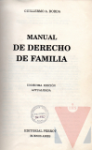 Manual de derecho de familia