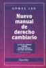 Nuevo manual de derecho cambiario