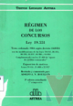 Rgimen de los concursos