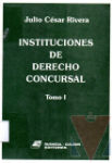 Instituciones de derecho concursal