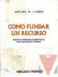 Como fundar un recurso