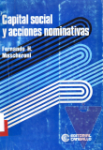 Capital social y acciones nominativas