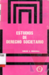 Estudios de derecho societario