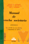 Manual de derecho societario