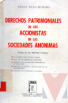 Derechos patrimoniales de accionistas