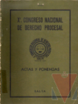 Congreso Nacional de Derecho Procesal.