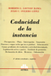 Caducidad de la instancia