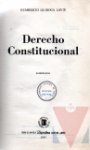 Derecho constitucional