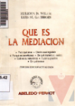 Que es la mediacin