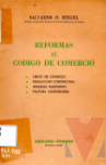 Reformas al cdigo de comercio