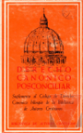 Derecho Cannico Posconciliar