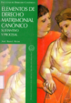 Elementos de derecho matrimonial cannico