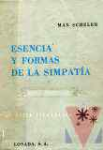 Esencia y formas de la simpata