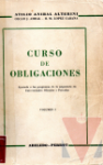 Curso de obligaciones