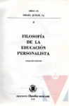 Filosofa de la educacin personalista