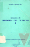 Estudios de historia del derecho