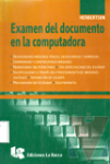 Exmen del documento en la computadora