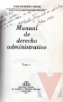 Manual de derecho administrativo