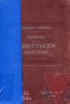Manual de la Constitucin Argentina