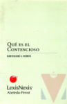 Qu es el contencioso