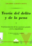 Teora del delito y de la pena