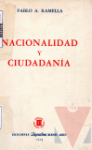 Nacionalidad y ciudadana