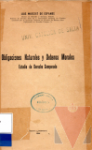 Obligaciones naturales y deberes morales