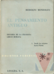 El pensamiento antiguo