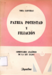 Patria potestad y filiacin