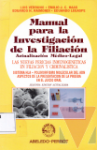 Manual para la investigacin de la filiacin