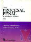 Cdigo procesal penal de la Repblica Argentina