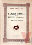 Santo Toms y la filosofa existencial