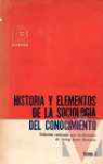 Historia y elementos de la sociologa del conocimiento