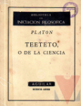 Teeteto, o de la ciencia