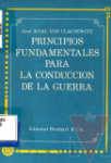 Principios fundamentales para la conduccin de la guerra